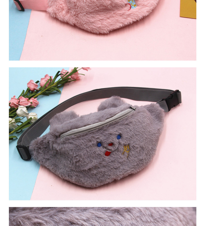Fashion Coffee Color Didaxiong Plush Childrens One-shoulder Messenger Bag,Pencil Case/Paper Bags