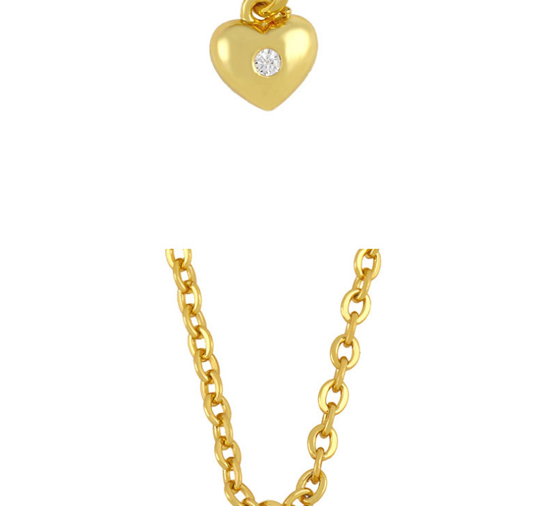 Fashion Key Titanium Steel Cross Heart Necklace,Necklaces