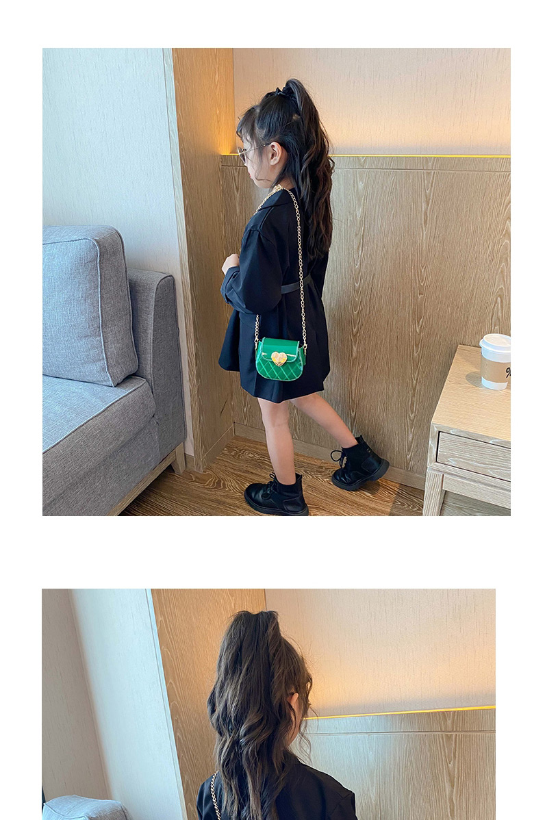 Fashion Black Childrens Chain Shoulder Diagonal Bag,Shoulder bags