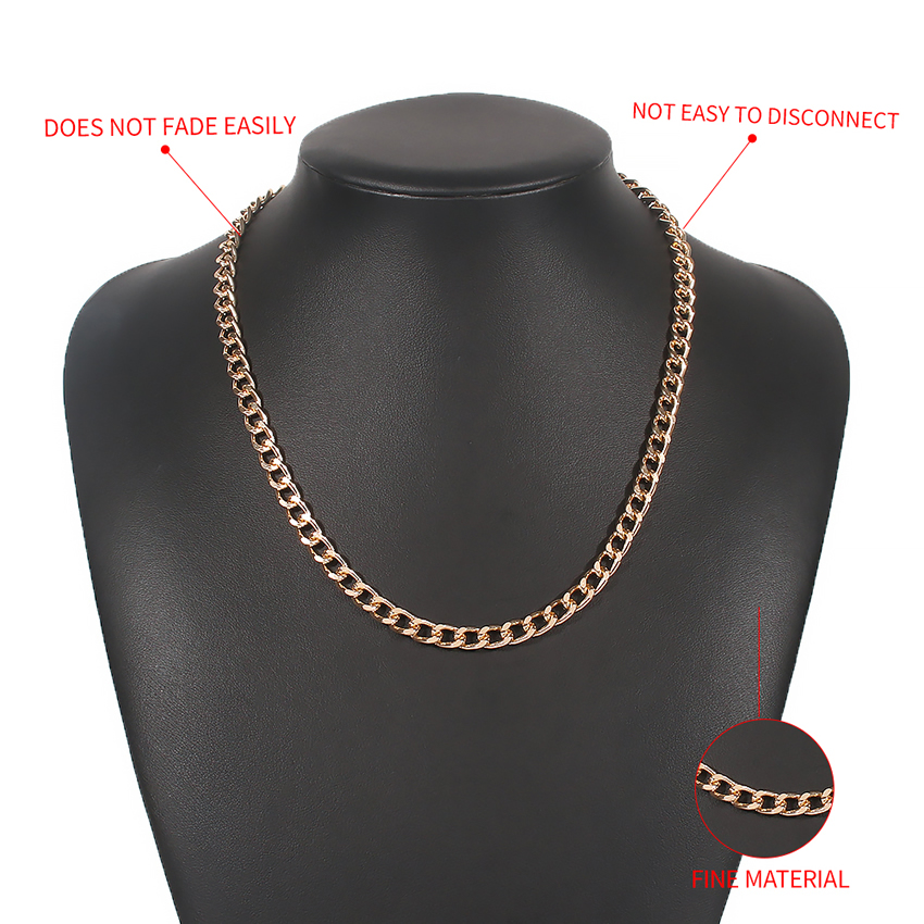 Fashion Gold Color Alloy Chain Multi-purpose Necklace,Chains