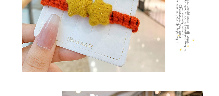Fashion Star Hair Rope [yellow] Childrens Stars Do Not Hurt Hair And Hair Rope,Kids Accessories