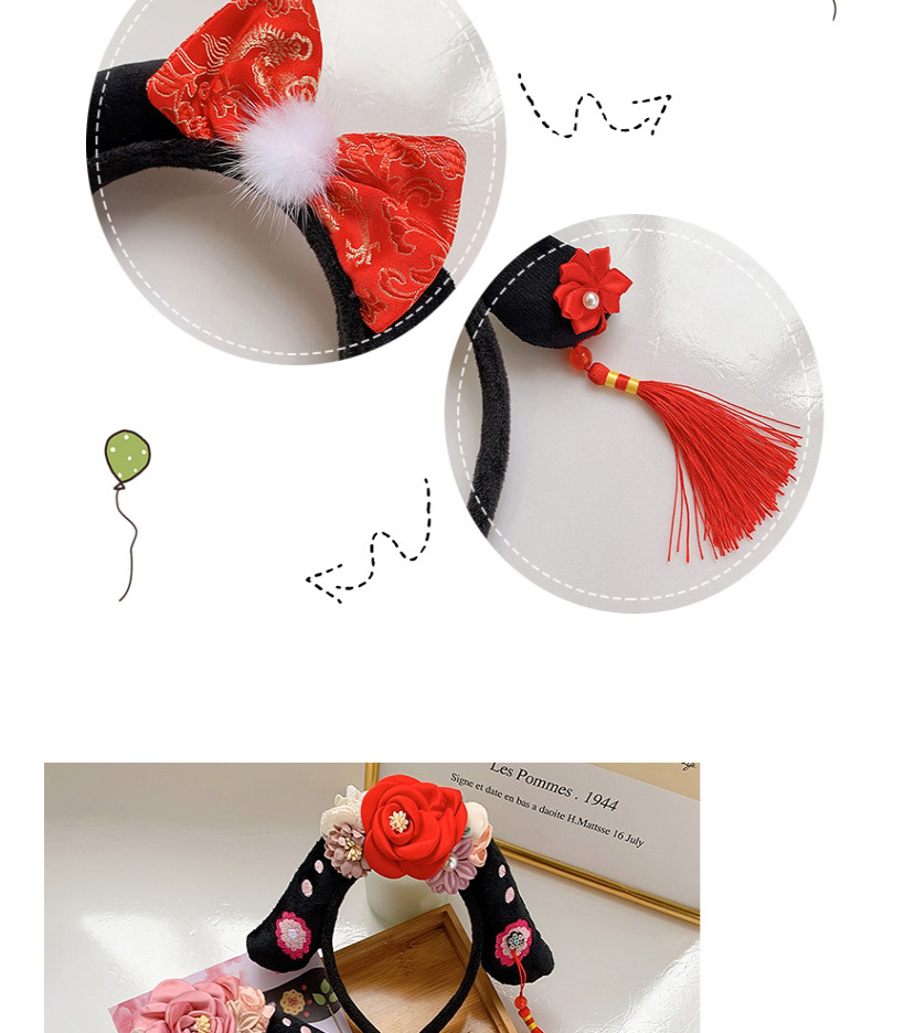 Fashion Noble Headband Childrens Fringed Stepping Hairband,Kids Accessories