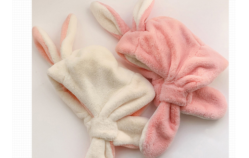 Fashion Khaki Bunny Hat Childrens Frog Rabbit Ear Scarf One-piece Cap,Children