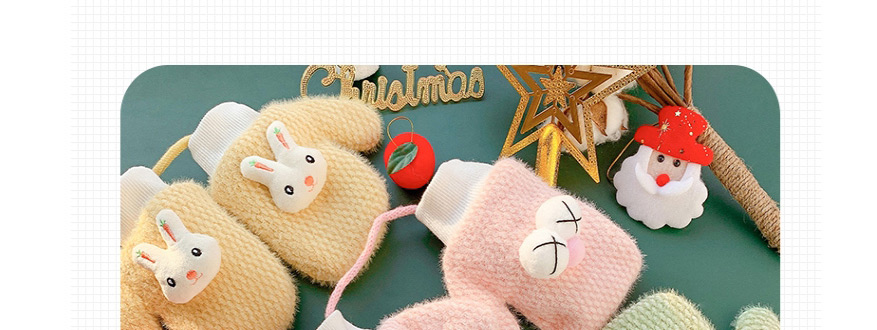Fashion Cute Bear [pink] Children Cartoon Gloves,Gloves