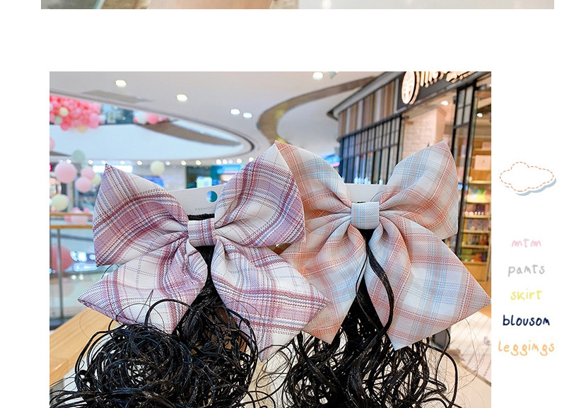 Fashion Red Bow Wig Childrens Bow Hairpin Strap Wig,Wigs