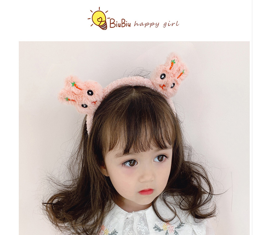 Fashion Korean Pink Rabbit Childrens Bunny With Teeth Little Girl Headband,Kids Accessories
