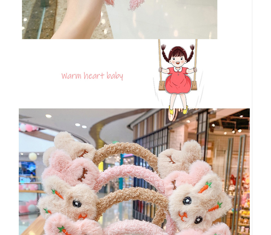 Fashion White Rabbit Childrens Bunny With Teeth Little Girl Headband,Kids Accessories