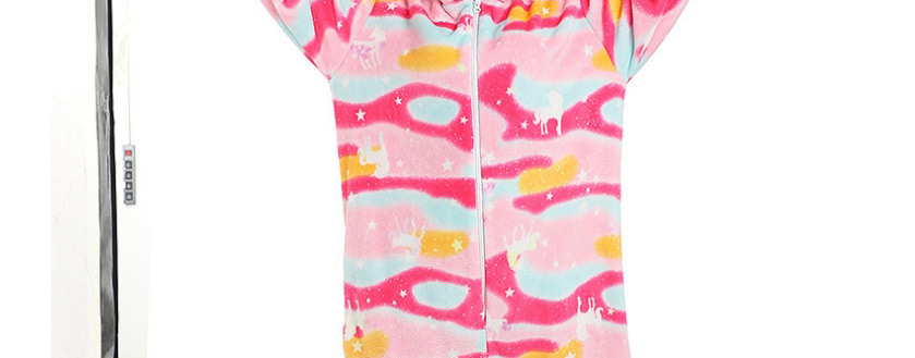 Fashion Colorful Starry Sky Horse Colorful Starry Sky Pegasus Unicorn One-piece Pajamas,Cartoon Pajama