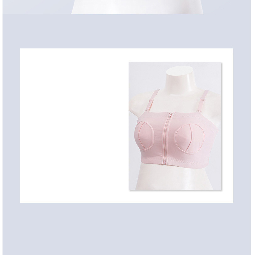 Fashion Pink Nursing Bra Without Steel Ring,SLEEPWEAR & UNDERWEAR