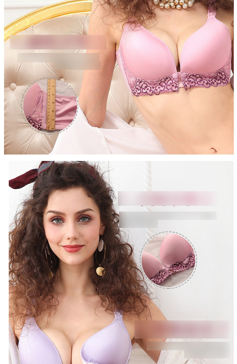 Fashion Purple Breastfeeding Breastfeeding Bra,SLEEPWEAR & UNDERWEAR