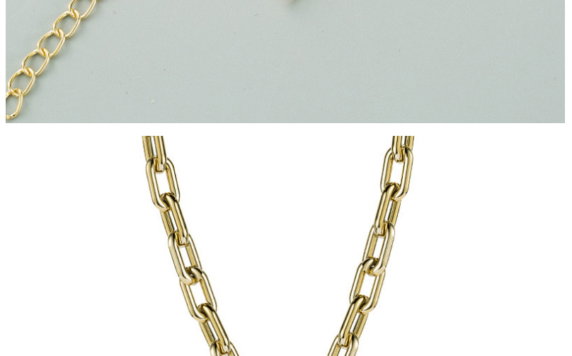 Fashion Gun Black Thick Chain Love Heart Pendant Necklace,Pendants