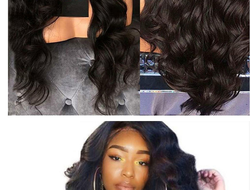 Fashion 26 Inches Front Lace Mid-point Fluffy Long Curly Hair,Wigs