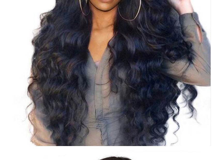 Fashion 20 Inches Front Lace Mid-point Fluffy Long Curly Hair,Wigs