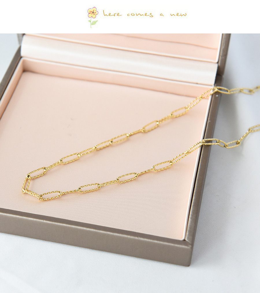 Fashion Gold Alloy Chain Necklace,Necklaces