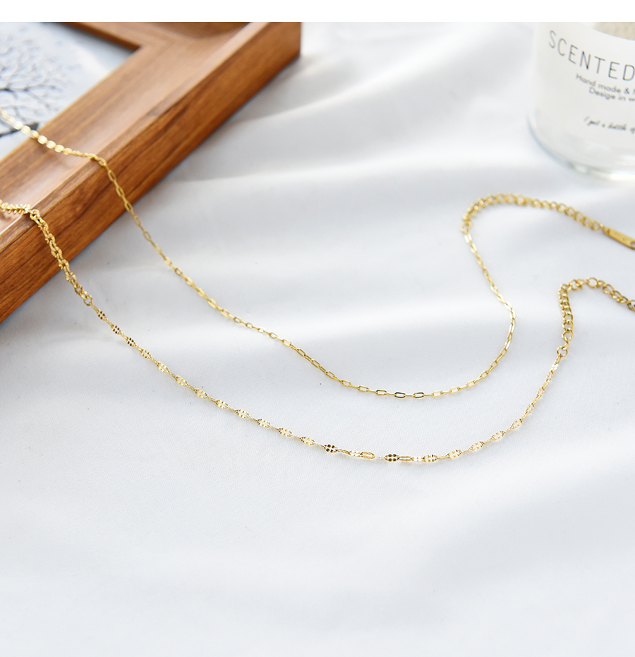 Fashion Gold Alloy Irregular Necklace Accessories,Necklaces