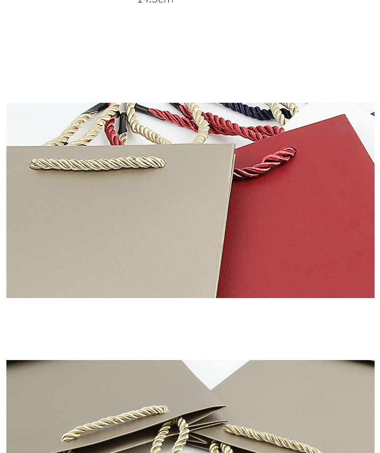 Fashion Maroon [no Logo] Unmarked Gift Box Tote Bag,Home storage