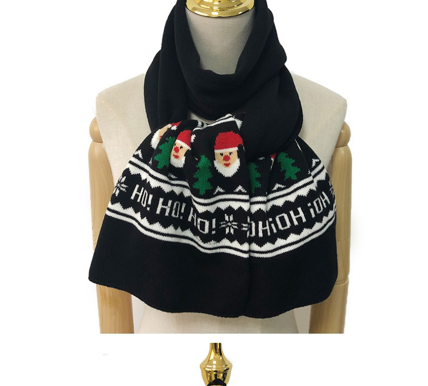Fashion Christmas Scarf Knitted Christmas Print Scarf,Thin Scaves