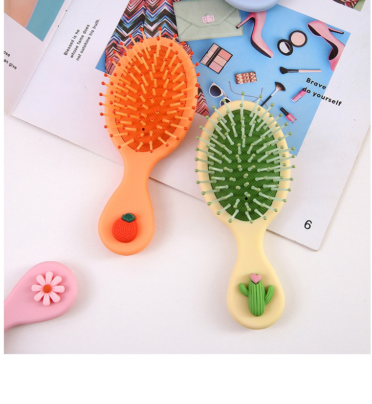 Fashion Peach Resin Cartoon Airbag Comb,Other Creative Stationery