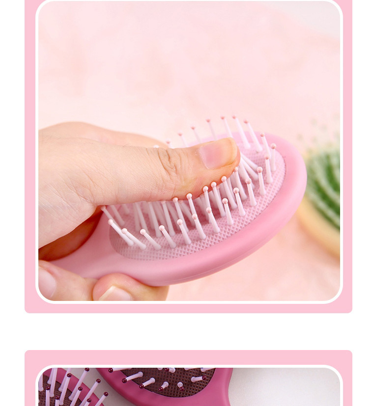 Fashion Peach Resin Cartoon Airbag Comb,Other Creative Stationery