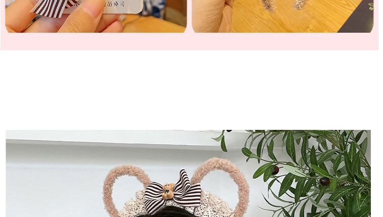 Fashion 6#knitted Bow Hairpin Children