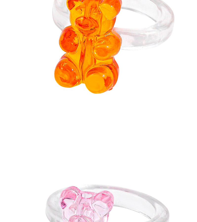 Fashion 8-pack Set Alloy Bear Ring Set,Jewelry Sets