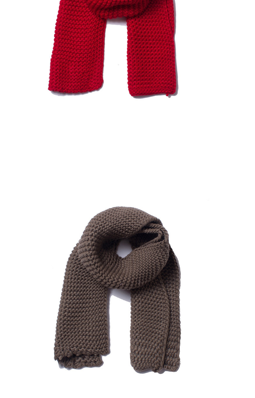 Fashion Ash Coarse Wool Knitted Scarf,Thin Scaves
