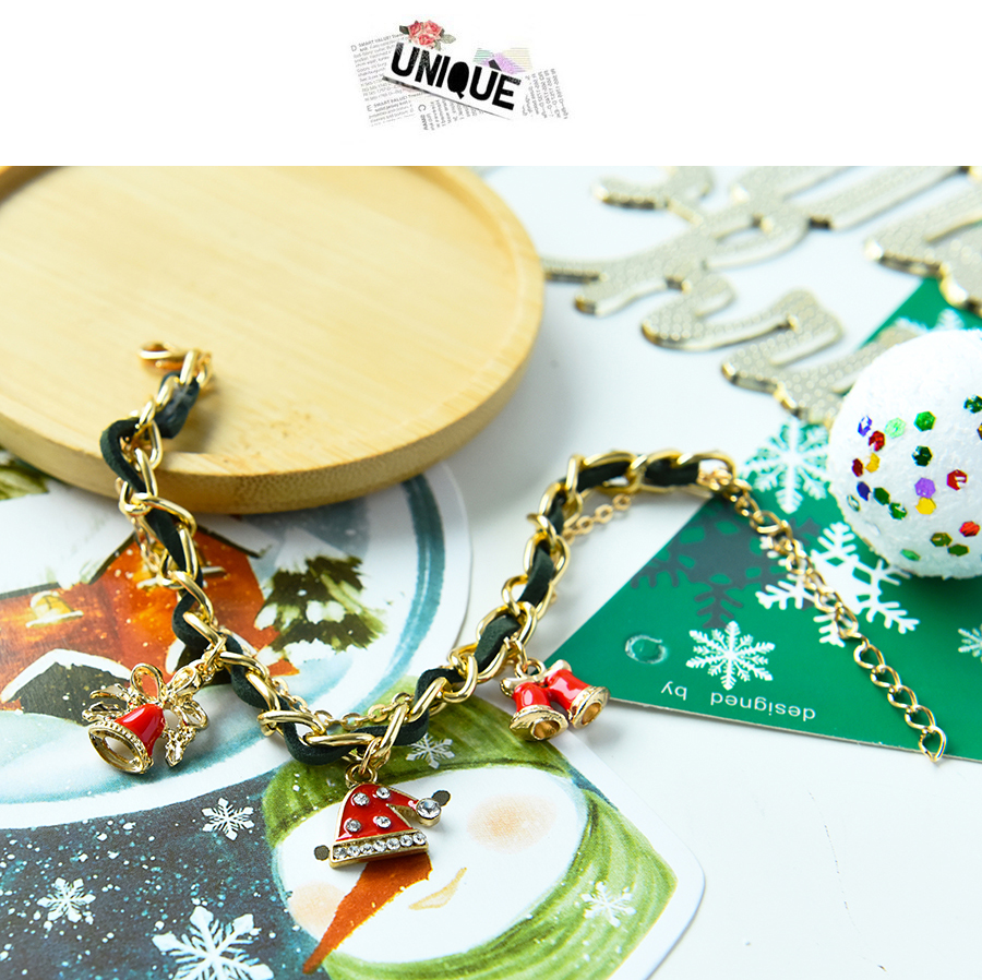 Fashion Snowflake Alloy Chain Christmas Bracelet,Fashion Bracelets