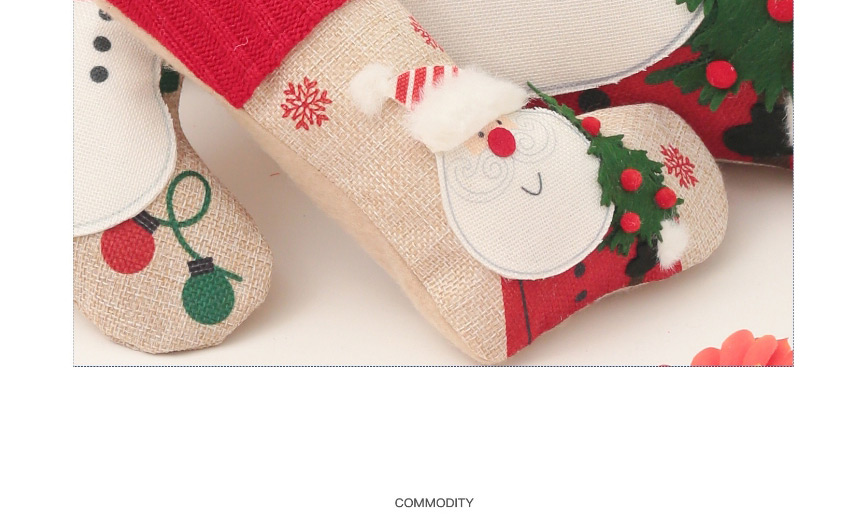 Fashion Christmas Stocking Snowman Christmas Embroidery Old Man Snowman Christmas Stocking,Fashion Socks