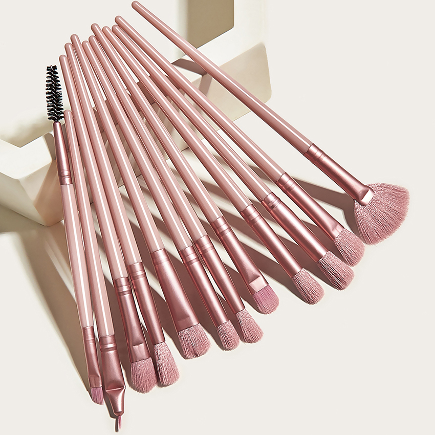 Fashion Pink 12-eye Brush-elbow,Beauty tools