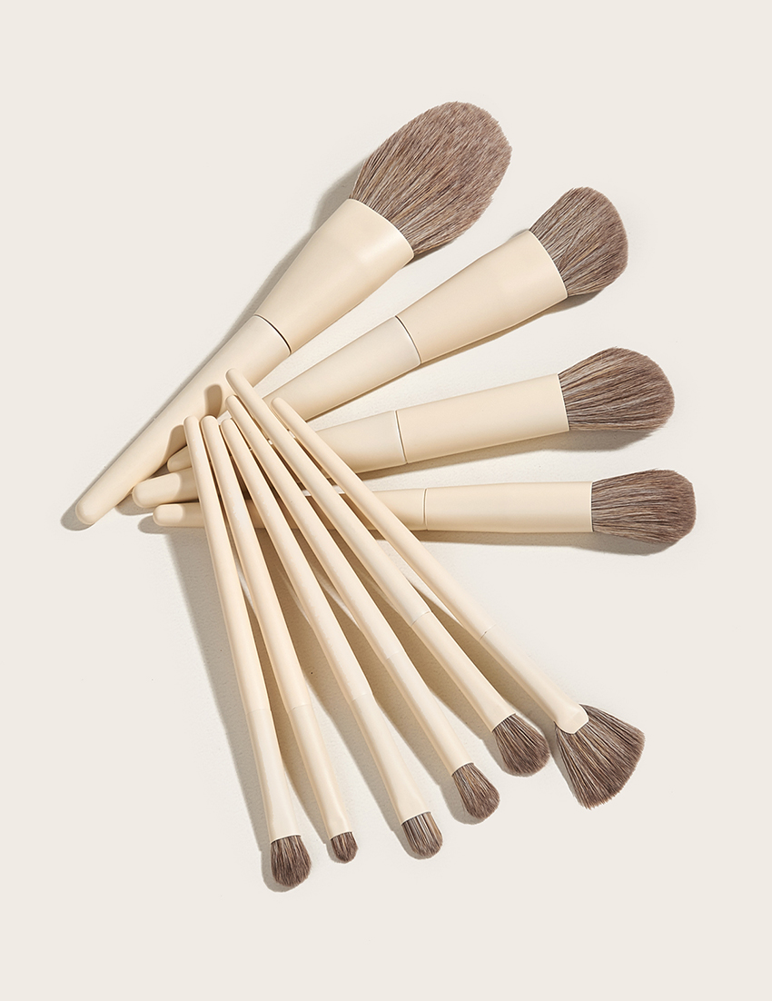 Fashion White 10pcs-zero-makeup Brushes,Beauty tools