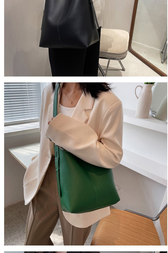 Fashion Green Large Capacity Broadband Shoulder Bag,Messenger bags