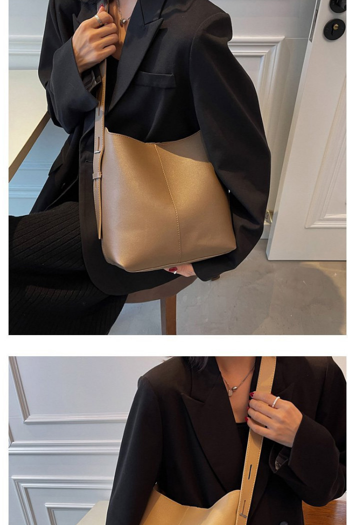 Fashion Black Large Capacity Broadband Shoulder Bag,Messenger bags