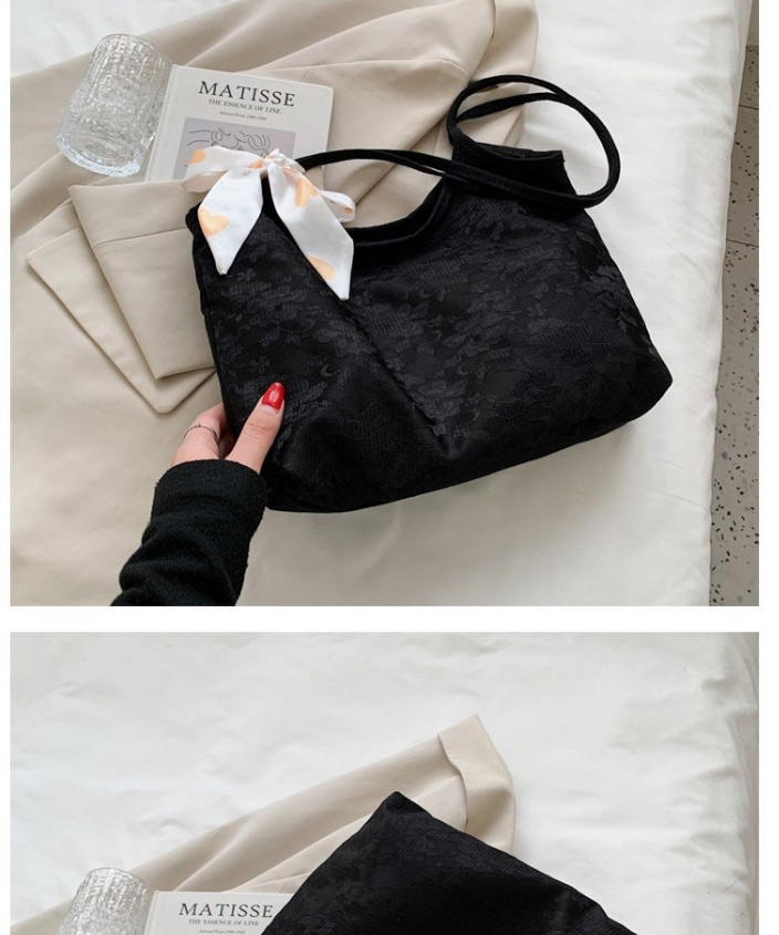 Fashion White Large Capacity Embroidered Shoulder Bag,Messenger bags