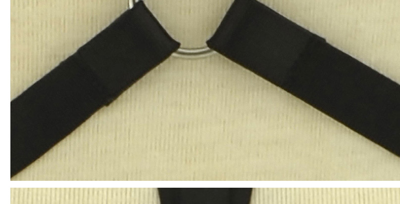 Fashion Black Hanging Neck Elastic Shoulder Strap,Thin belts