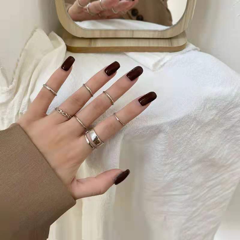 Fashion Silver 7 Alloy Ring Rings,Jewelry Sets