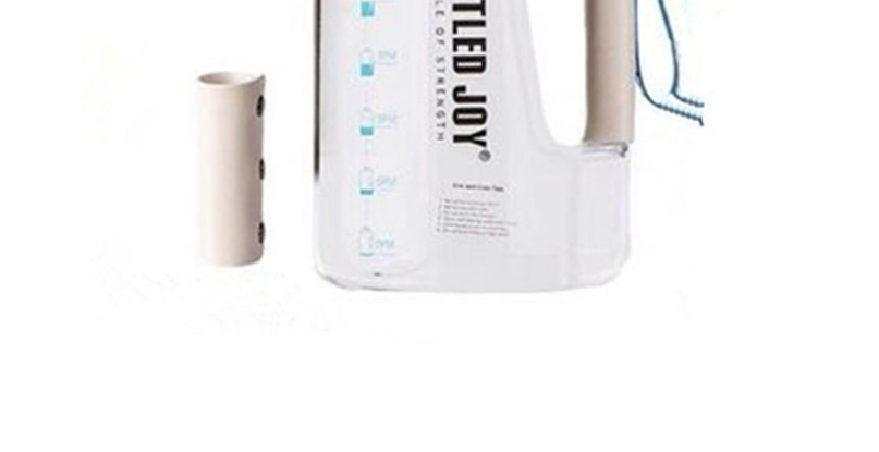 Fashion Off White Large-capacity Fitness Water Bottle Leather Case,Household goods
