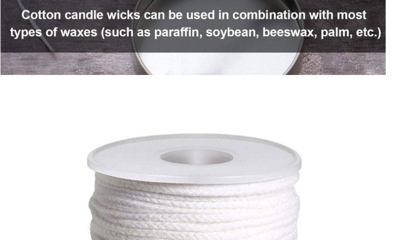 Fashion White Diy Candle Wick Material Tool Kit,Household goods