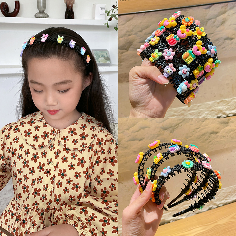 Fashion Smiley Sun Flower Headband Children