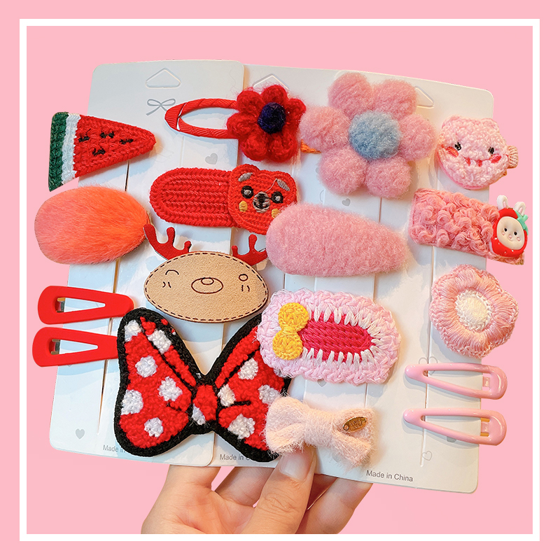 Fashion Strawberry Powder Bunny [5 Piece Set] Children