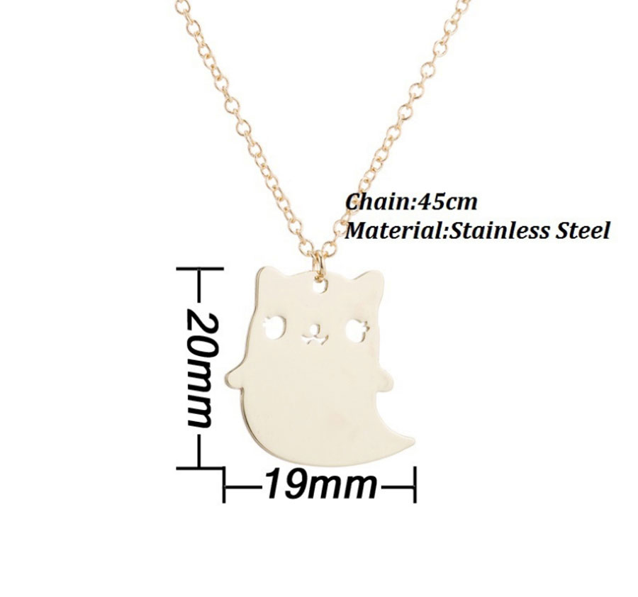 Fashion Rose Cartoon Ghost Necklace,Necklaces