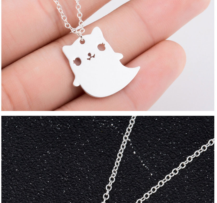 Fashion Rose Cartoon Ghost Necklace,Necklaces