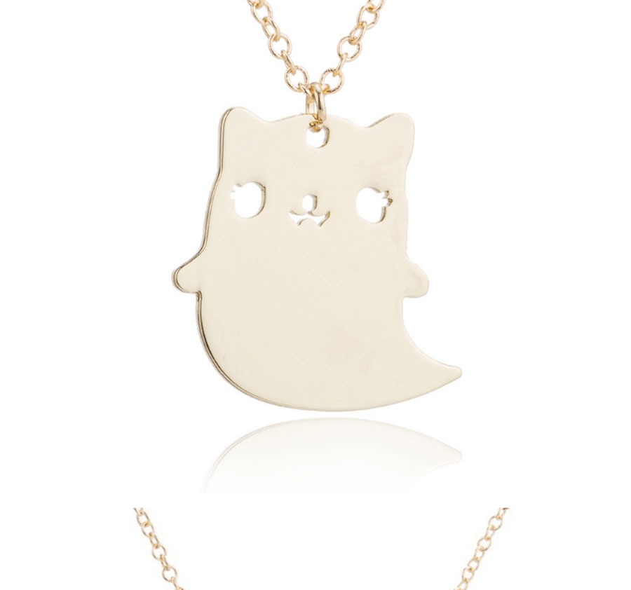 Fashion Gold Cartoon Ghost Necklace,Necklaces