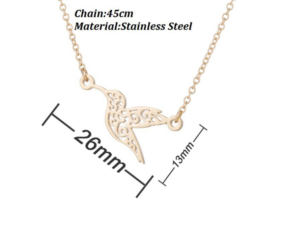 Fashion Bracelet Gold Stainless Steel Hummingbird Bracelet,Bracelets