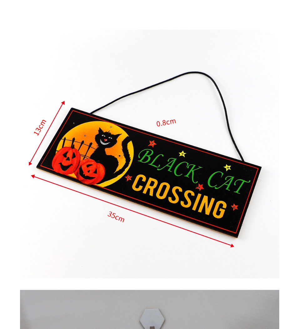 Fashion 6# (charged) Halloween Wooden Led With Light Listing,Festival & Party Supplies