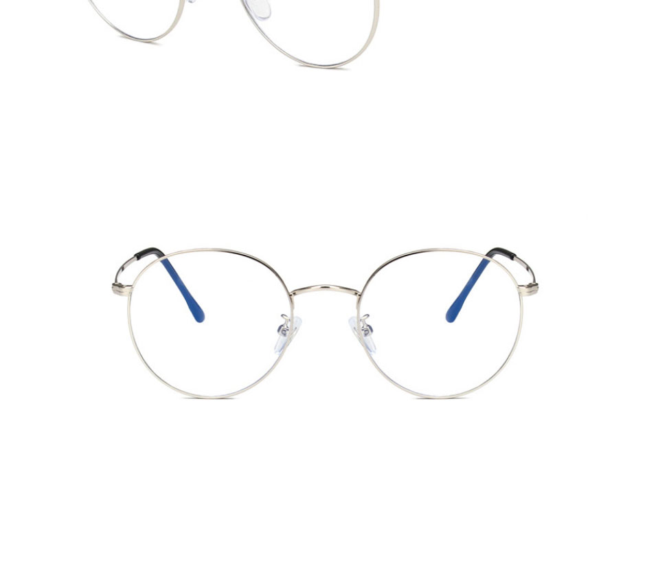 Fashion Silver White Round Glasses Frame,Fashion Glasses