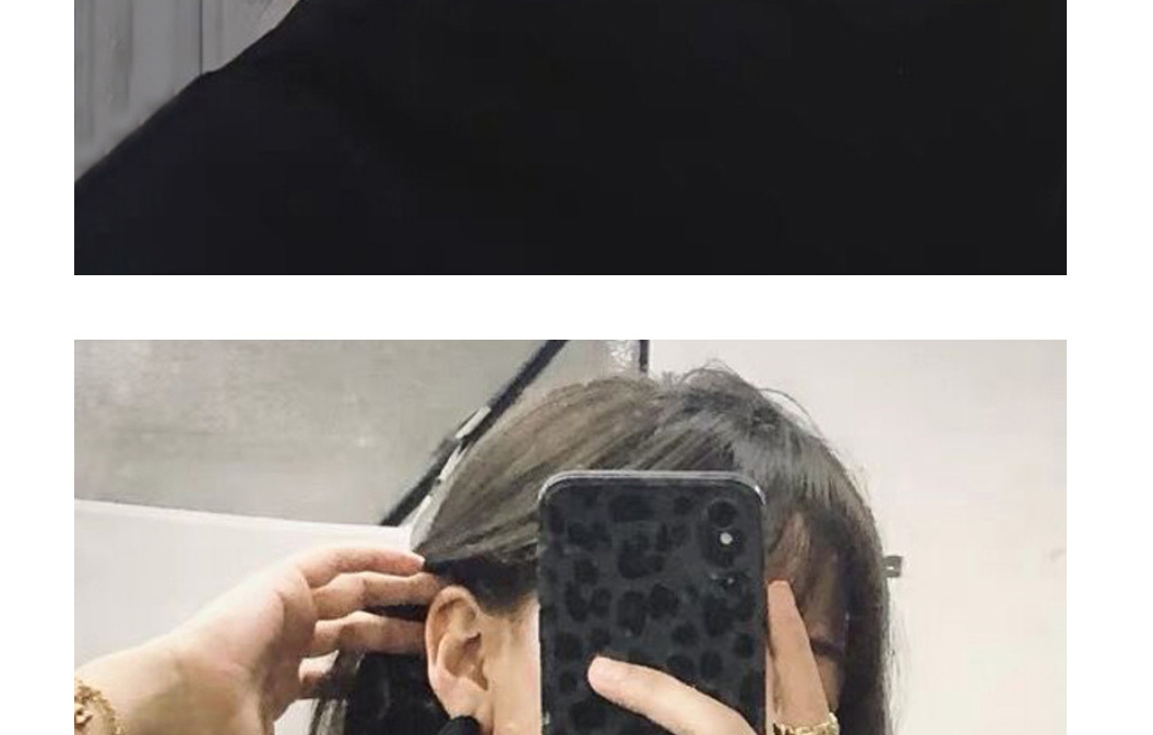 Fashion Black Metal Portrait Round Square Earrings,Stud Earrings