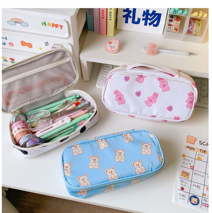 Fashion Fan Rui Rui Rabbit Large-capacity Printed Pencil Case,Pencil Case/Paper Bags