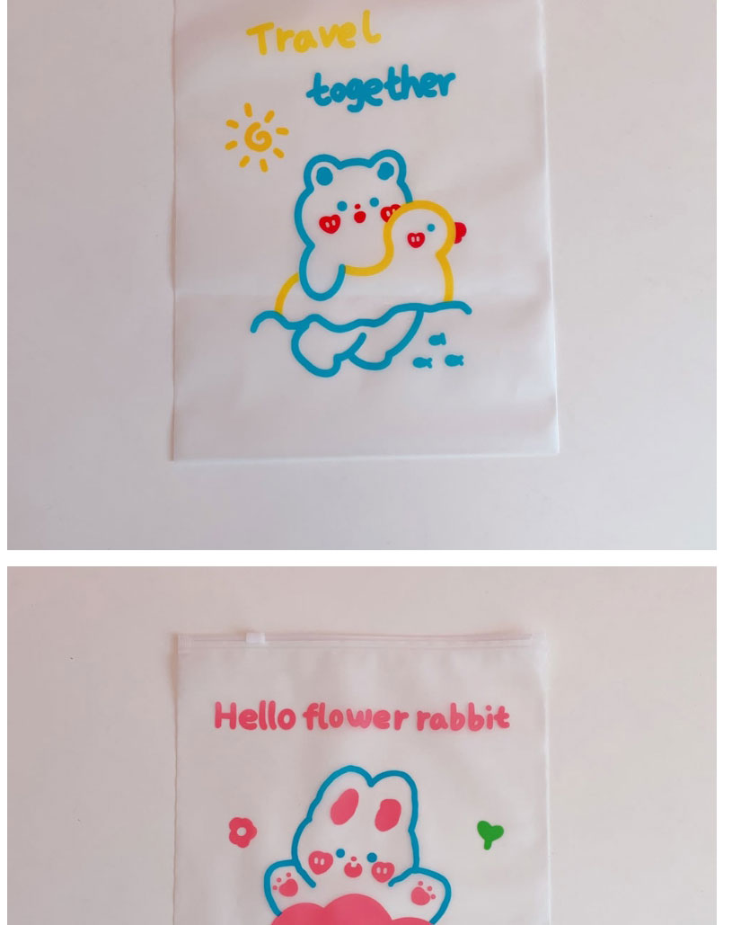 Fashion Swimming Ring Tea Tea Bear (small) Cartoon Printed Clothing Sealed Bag,Other Creative Stationery