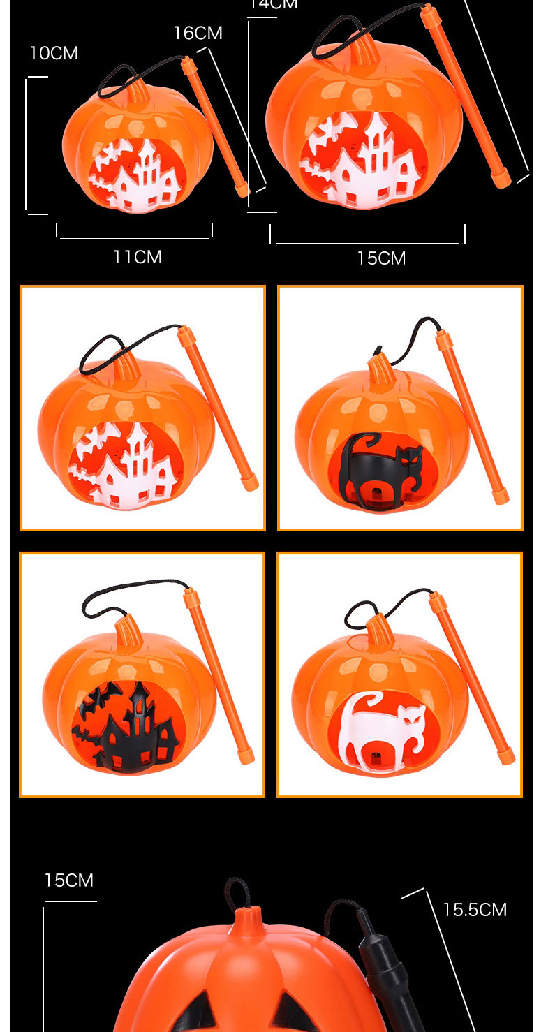 Fashion Halloween Emoji Light-tears (with Light And Sound) (with Electronics) Halloween Portable Pumpkin Lantern,Festival & Party Supplies