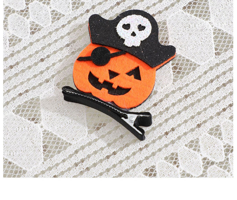 Fashion Pumpkin Halloween Pumpkin Black Cat Witch Owl Hairpin,Hairpins